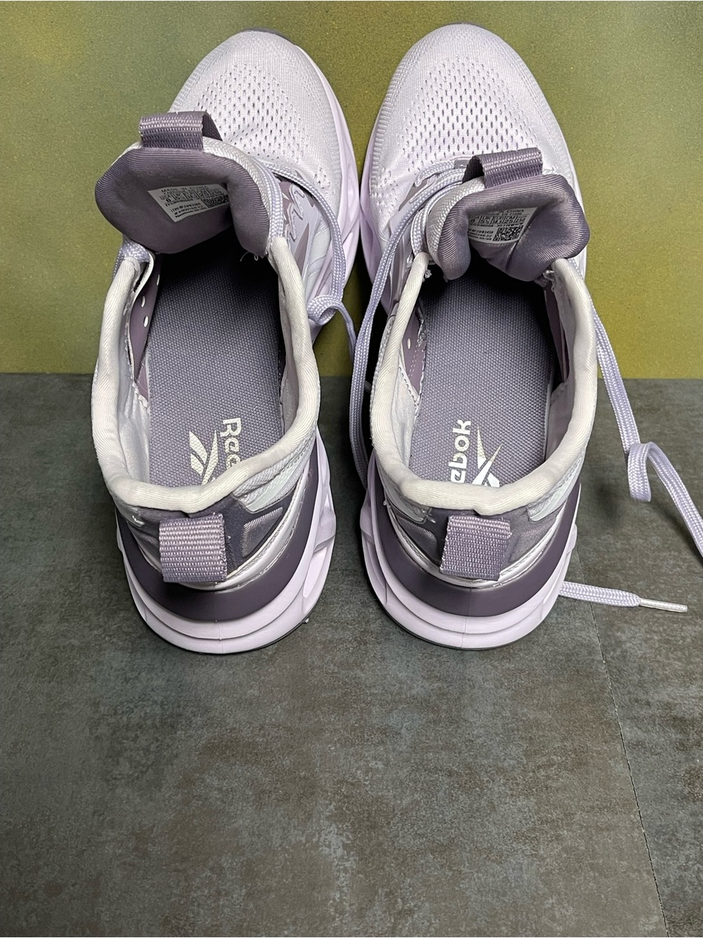Reebok Soleus Run Women's Purple/White Narrow Sneakers Size 8 - Picture 7 of 16